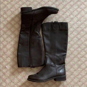 Brown Leather Boots